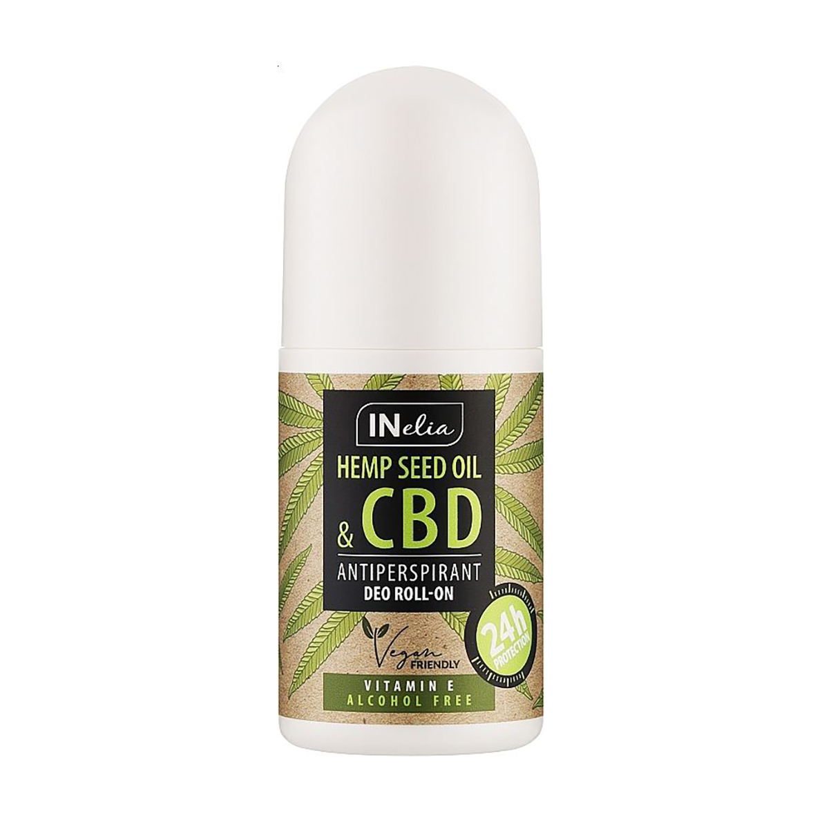 Кульковий дезодорант Revers Cosmetics Inelia Hemp Seed Oil &amp; CBD Anti-Perspirant Deo Roll-On унісекс, 50 мл